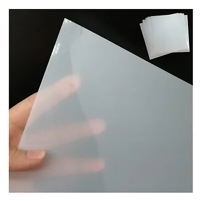 BANLTRE 10 Sheets 10 Mil Mylar Sheet 12 X 12 Inch Milky Translucent 10  • $15.58