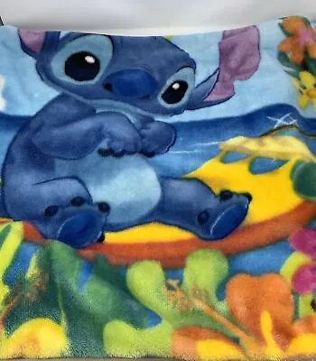 Disney Lilo & And Stitch Fleece Throw Gift Blanket 36x46 Northwest • $15.90