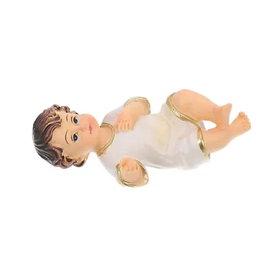  Festival Home Adornment Desktop Jesus Doll Infant Accessories Baby Child Muslim • $9.58