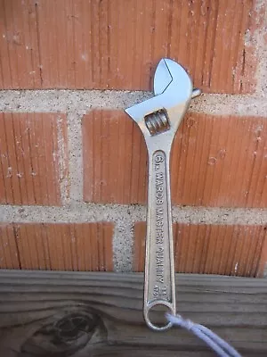 1940s Vintage 6  Length ** WARDS - Molybdenum Alloy *** Adjustable Wrench USA • $20.85