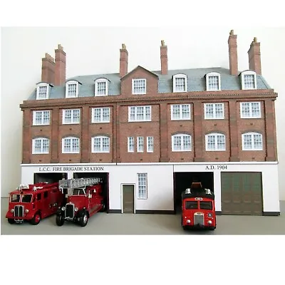 Kingsway 00 Scale London County Council Fire Station  Ready Made • £70