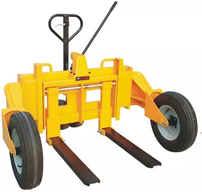 1200kg Rough All Terrain Pallet Truck Hand Pump Push Jack Site Lifting Trolley • £1140.02