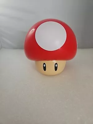 Nintendo Super Mario Bros - Red Mushroom Light Up Lamp With Sound • $9.95