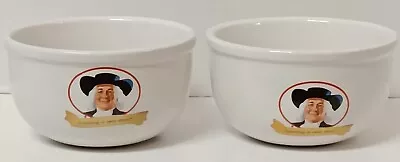 Set Of 2 2005 Quaker Oats Company Oatmeal Ceramic Bowl Something To Smile About • $43