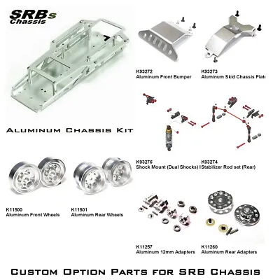 Aluminum Chassis Upgrades Kit For Tamiya Sand Scorcher Fighting Buggy Champ • $193.73