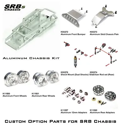 Option Parts Aluminum Chassis Kit For Tamiya Sand Scorcher Fighting Buggy Champ • $164.99