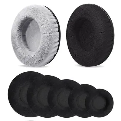 Replacement Earpads Cushion Cover Ear Pads Flannelette Earphone Case • £4.44