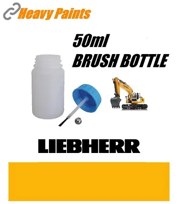 Liebherr Yellow Digger Paint Touch Up Synthetic Enamel Paint 50ml • £12.99