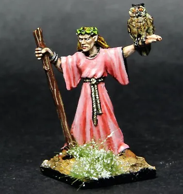 £2.30 • Buy Wood Elf With Shaman With Owl Warhammer Fantasy Armies 28mm Unpainted Wargames