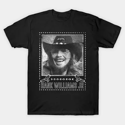 Hank Williams Jr Vintage Faded Style Country Music Guitar T-Shirt Unisex S-3XL • $23.74