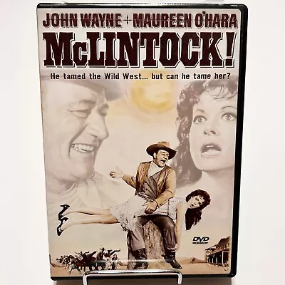 McLintock John Wayne Maureen O'Hara DVD 2002 • $2.29