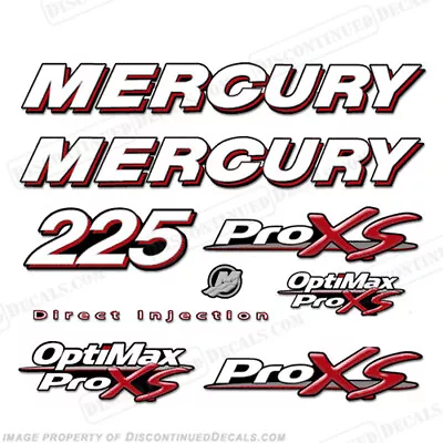 Fits Mercury 225 Optimax ProXS Decal Kit • $99.95