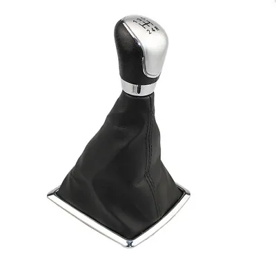 $20.78 • Buy Manual 5 Speed Gear Shift Knob Boot Cover Fit For Ford Focus 2005-2012