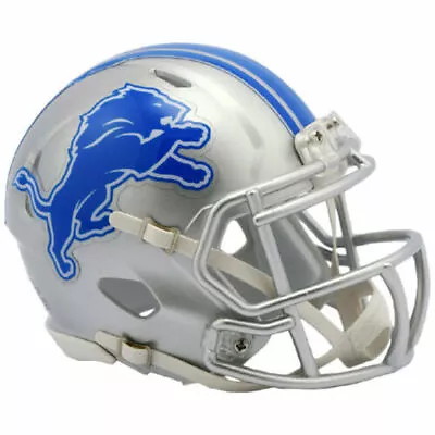 Detroit Lions Speed Riddell Mini Helmet New In Box • $29.95