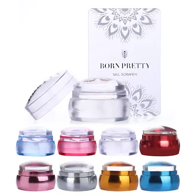 £1.19 • Buy Clear Chess Jelly Silicone Nail Stamper Nail Art Stamper Scraper Born Pretty