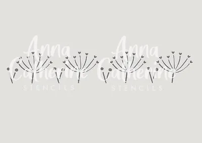 Cow Parsley Border Pattern Stencil 190 Micron Mylar Floral Flowers Repeating • $6.72