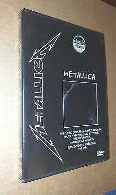 Metallica -The Black Album DVD -The Story Of / Making Of (Thrash Metal/Demos) R0 • £4.99