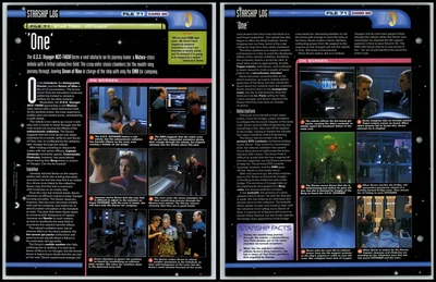 £1.49 • Buy One - Voyager - Star Trek Fact File Page