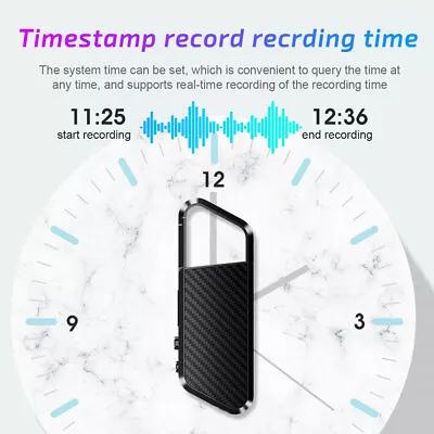 £9.69 • Buy 32GB Mini  Audio Recorder Voice Listening Device 16 Hours Bug Recording