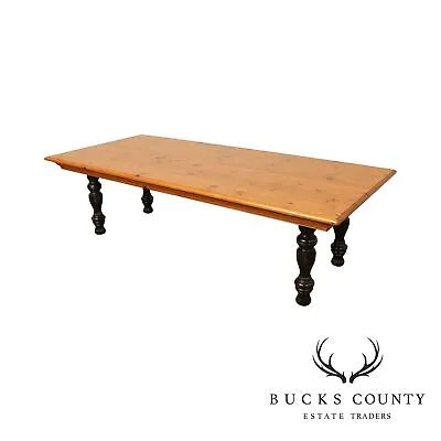 Large Custom Pine Farmhouse Dining Table • $1195