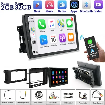 For Jeep Wrangler 2007-2017 Car Stereo Apple CarPlay Android 12 Radio GPS Navi • $139.50