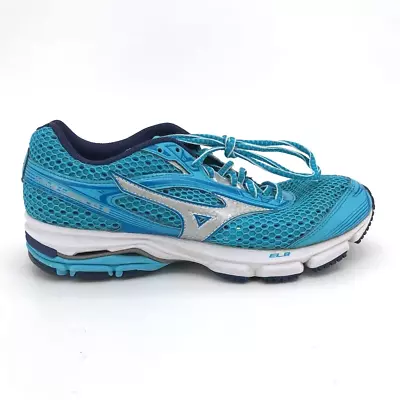 Mizuno Womens Wave Legend 3 Running Shoes Blue 410696.5Z73 Low Top Lace Up 7.5M • $20.99