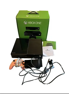 Xbox One Console 500GB Black W/ Controller Cords Box 1540 Tested • $121.50