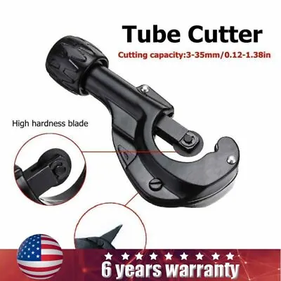 Tubing Cutter For Pipe Copper PVC Thin Stainless Steel Tube Metal Brass (3-35mm) • $19.98