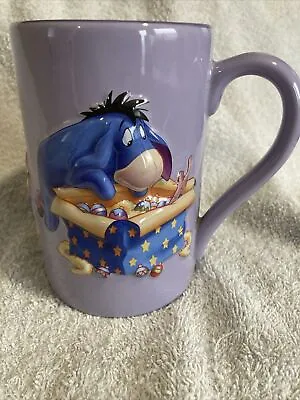 Disney Store Exclusive Large Eeyore 3D 5” Mug • £8