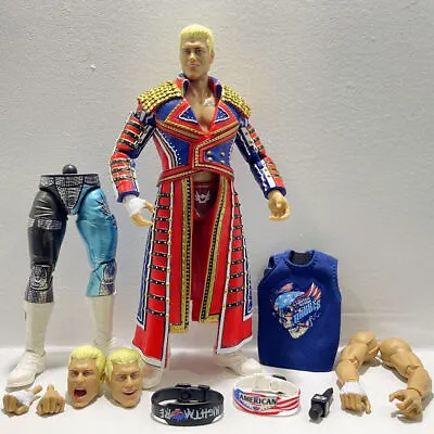 AEW Supreme American Nightmare Cody Rhodes Elite Wrestling Action Figure WWE Toy • $107.80