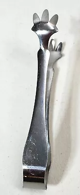 Vintage Bi-Cor Stainless Steel Kitchen Sugar Ice Tongs 6.5  Made In USA • $9.99