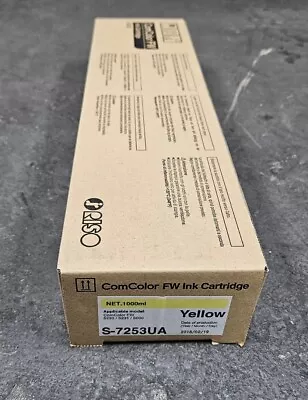 RISO S-7253UA Genuine Yellow Ink Cartridge For ComColor FW Production 2018 • $89.99