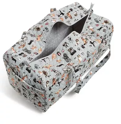 NEW Vera Bradley XL Traveler  Duffel Bag Luggage - Dog Show MSRP $149 • $88.95