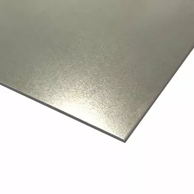 1 Mm - 3 Mm Thick Galvanised Mild Steel Sheet   FREE CUT TO SIZE SERVICE   • £9.95