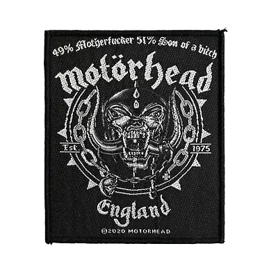 Motorhead England Woven Sew On Battle Jacket Patch - Licensed 091-9 • $6.50