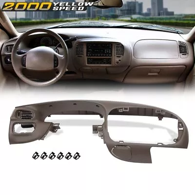 Fit For 1997-2003 Ford F150 Expedition Dash Pad Bezel Replacement Brown New • $101.80