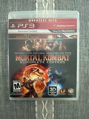 Mortal Kombat Komplete Edition PS3 Sony Playstation 3 - Free Shipping • $18.99