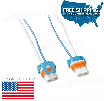 9006 HB4 Female Socket Harness PIGTAILs Connector CERAMIC Bulb Plug LO Beam FOGS • $9.95