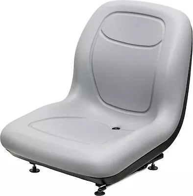 Ford New Holland Gray Skid Steer Seat Fits LX465 LX485 LX565 LX665 LX865 Etc • $154.99