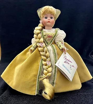 Incredible 1990 Madame Alexander 9  Doll Rapunzel 1131 NIOB W/Tag & Reg. Cards • $30.87