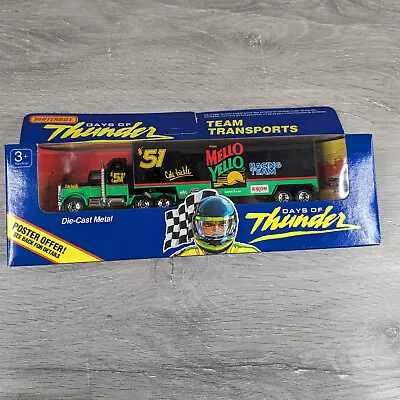 Matchbox 1990 Days Of Thunder Transporter - Mello Yello / Cole Trickle - New • $24.95