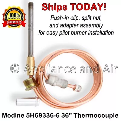 Modine Hot Dawg Heater 5H69336-6 Thermocouple + Tips & Instr. - SHIPS TODAY! • $41.95