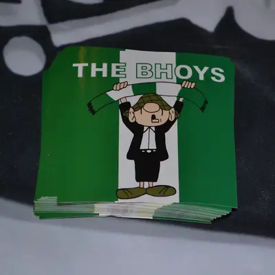 X25 The Bhoys 8x8cm Stickers - Inspired By Celtic Ultras Casuals Football Fans • $8.30