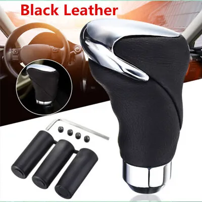 US Manual/Automatic Car Leather Gear Stick Shift Knob Cover Handle Shifter Lever • $14.59