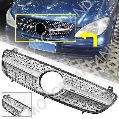 For Mercedes-Benz W639 Viano/Vito 2004-2010 Car Front Racing Facelift Grilles • $153.07