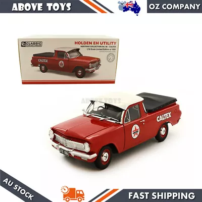 Classic Carlectables 1:18 Holden EH Utility Heritage Collection Caltex #6 Model • $279.99