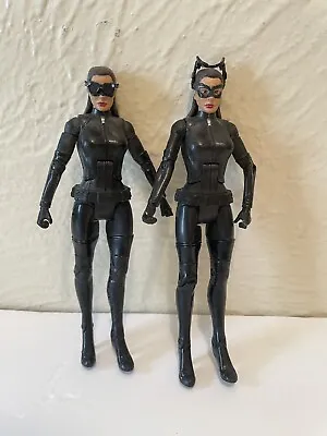 DC Movie Masters CATWOMAN Goggles Up And Goggles On Batman Dark Knight Rises Lot • $45.99