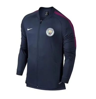 Men's Nike Fc Manchester City 2017/2018 Training Football Soccer Jacket Size L • $69.99