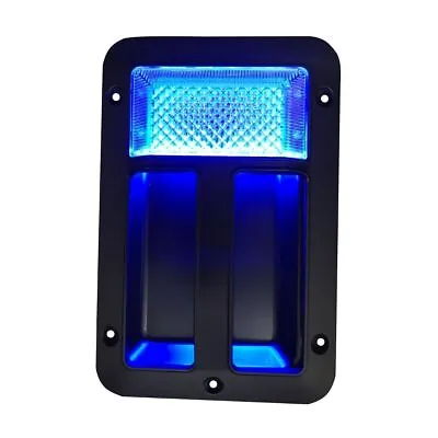 Coast Caravan LED Black Courtesy Entry Light On/Off/Blue Bargman Replace Jayco • $79.85