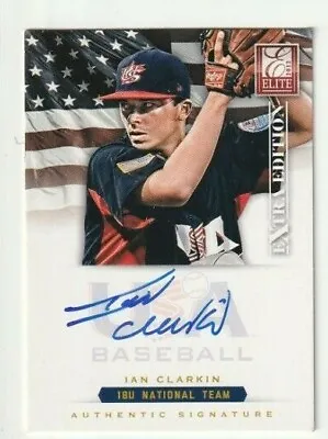 2012 Panini Elite USA Ian Clarkin Autograph Auto Card /299 New York Yankees • $3.49